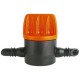 Кран Claber 6х6 мм, для трубки капельного полива 1/4 " 5 шт, (82123)