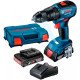 Акумуляторна ударна дриль-шурупокрут Bosch GSB 18V-50 Professional з 2 акб і з/у (06019H5100)