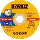 Набор кругов отрезных DeWALT FASTCUT, 125x1x22.23 мм, 50 шт. (DT20598)