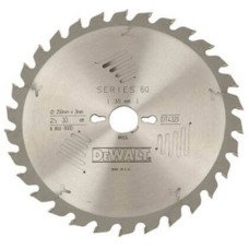 Диск пильний DeWALT 260х30мм 48 зубців універсальне! Застосування по деревіні (DT4324)