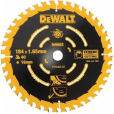 Диск пильный DeWALT 184x16мм 40 зубов (чистый рез для DWE560) (DT10303)
