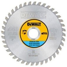 Диск пильный DeWALT 140х20 мм (для DCS373) (DT1918)