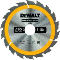 Диск пильный DeWALT 165х30мм 18 зубов (DT1936)