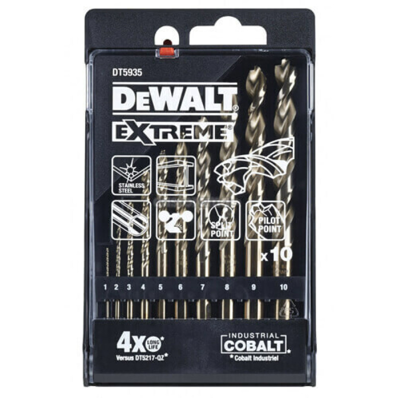 Набір свердл DeWALT COBALT EXTREME (DT5935)