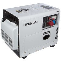 Дизельный генератор Hyundai DHY 8500SE-3