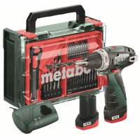 Акумуляторний шурупокрут Metabo PowerMaxx BS Basic Mobile Workshop (600080710)