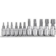 Набір торцевих головок зі вставкою WhirlPower Torx 11 шт. (24310)