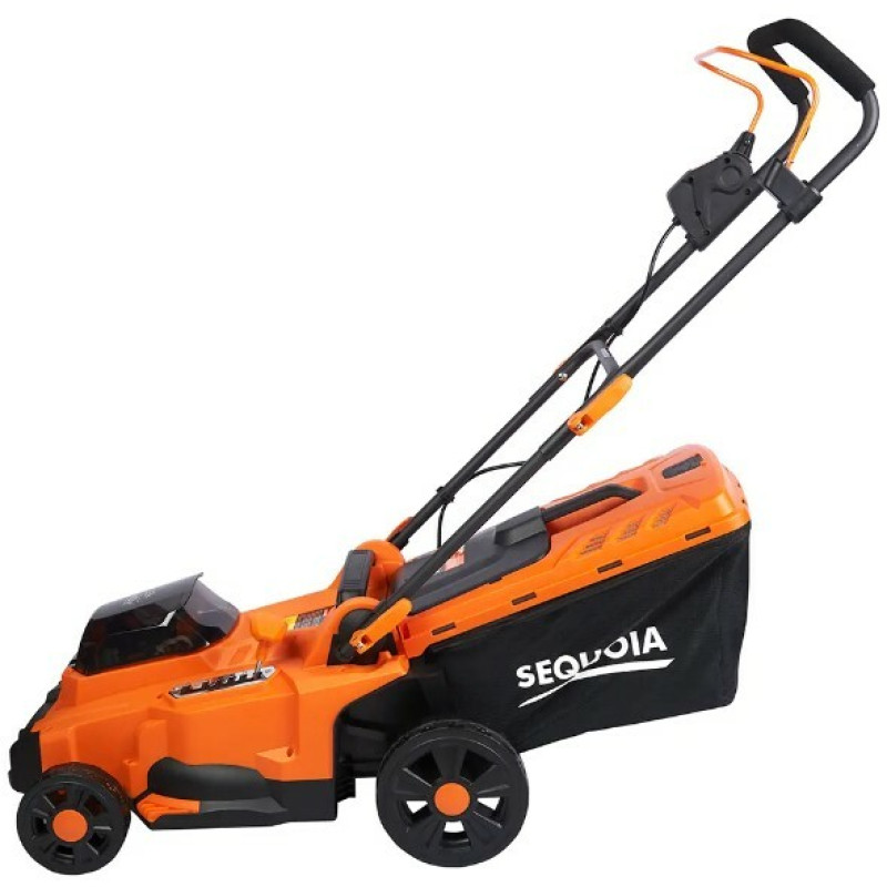 Аккумуляторная газонокосилка SEQUOIA SBL4037B-E2W