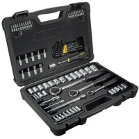 Набор головок торцевых Stanley 1/4, 3/8, 1/2, Maxi-Drive, 80 предметов (STHT0-73930)
