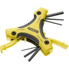 Набор ключей шестигранных Stanley Triangle, 9 шт, с ручкой, метрических (0-95-935)