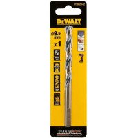 Сверло по металлу DeWALT Black&Gold, HSS-G, 9.5х125х81 мм (DT20529)