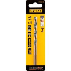 Сверло по металлу DeWALT EXTREME Black&Gold, HSS-G, 8х117х75 мм (DT20526)