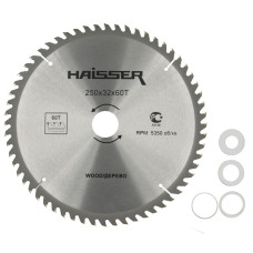 Диск пильний Haisser по дереву 255x32 60 зуб. (118494)
