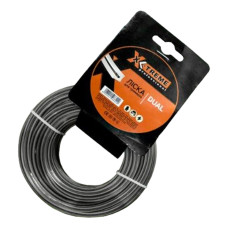 Ліска до мотокоси X-TREME 3,0 мм x 15 м DUAL (квадрат з сердечником) (126623)