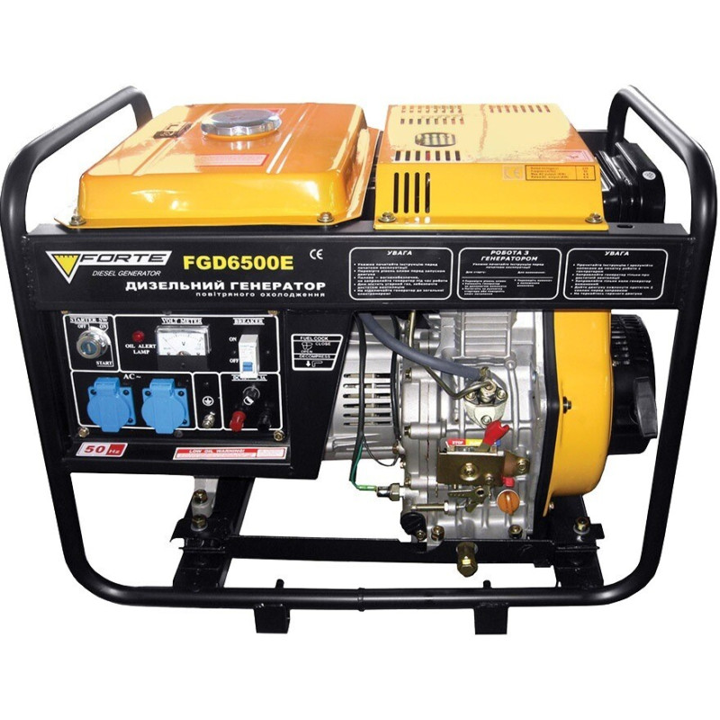 Дизельний генератор Forte FGD6500E