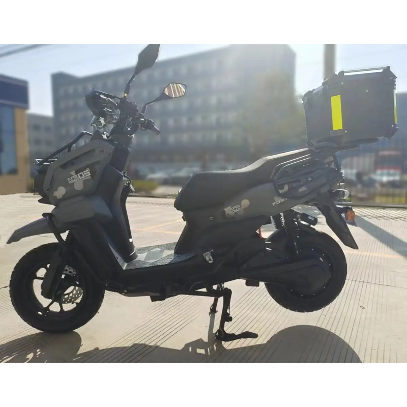 Электроскутер Forte Unicorn-EV, зеленый, с термобоксом (138251)