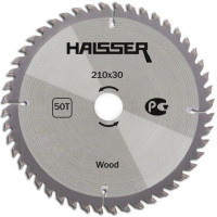 Диск пильный по дереву HAISSER 210х30 50 зуб. (17333)