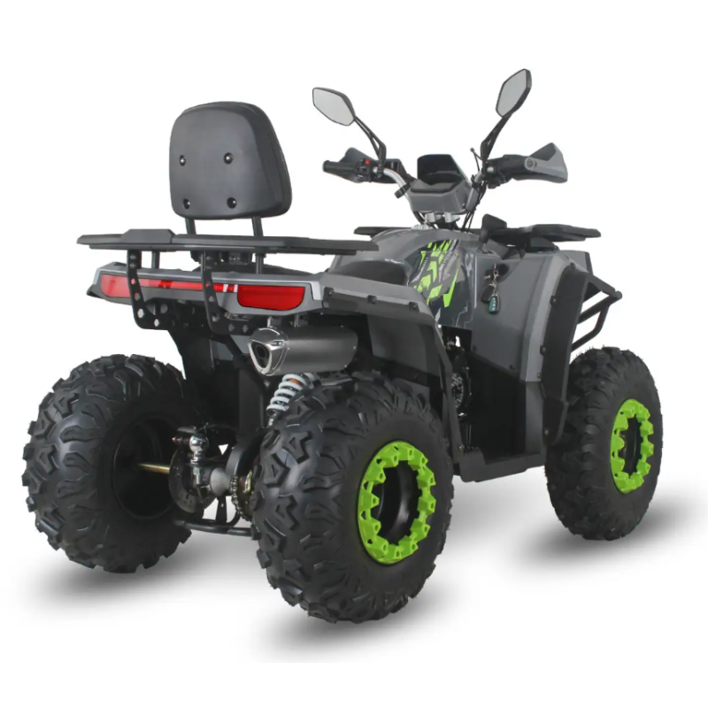 Квадроцикл Forte ATV200G (зелено-сірий) (133190)
