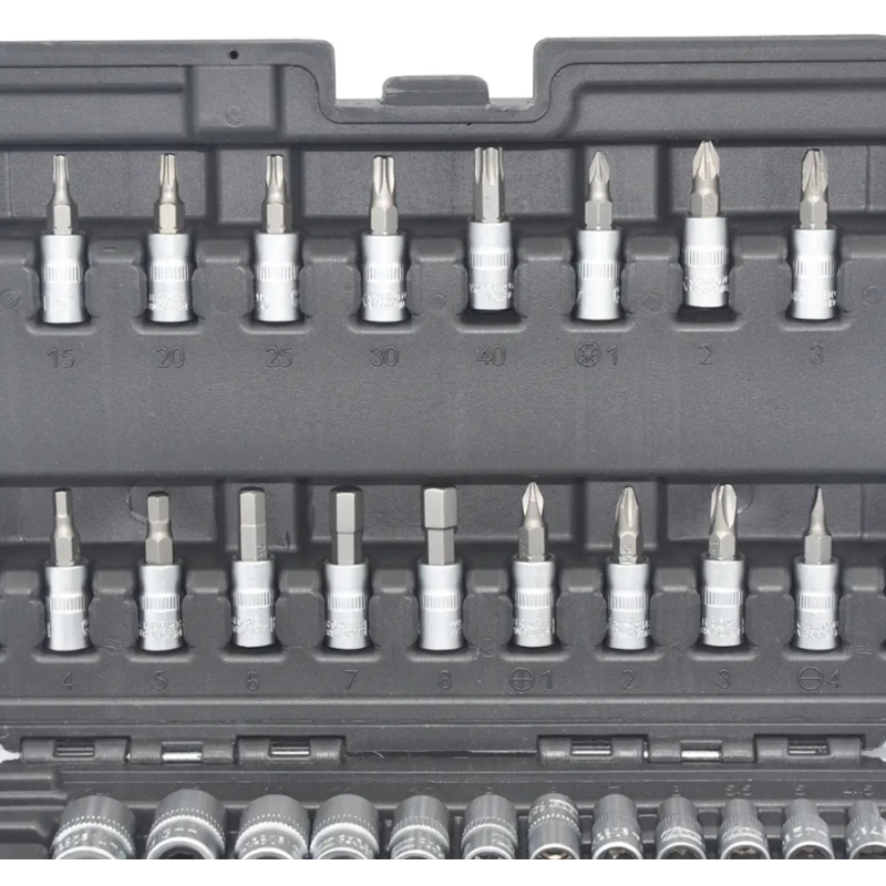 Набір інструментів 1/4" 46 шт. Werk (70224)