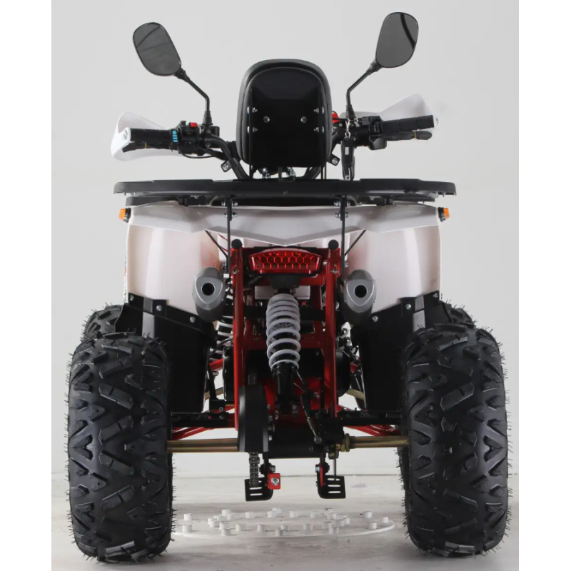 Квадроцикл Forte ATV125F (біло-червоний) (124596)