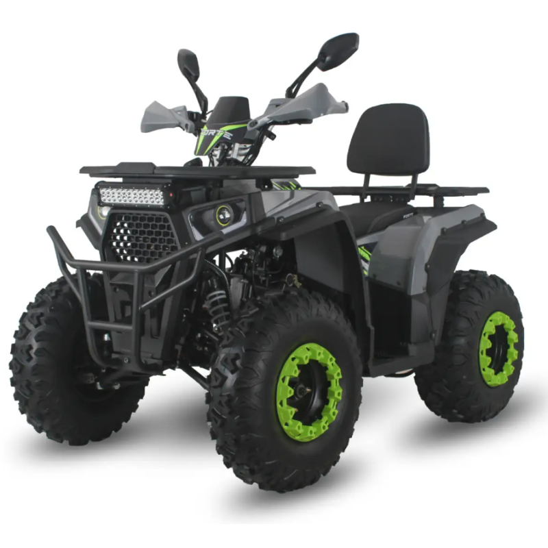 Квадроцикл Forte ATV200G (зелено-сірий) (133190)