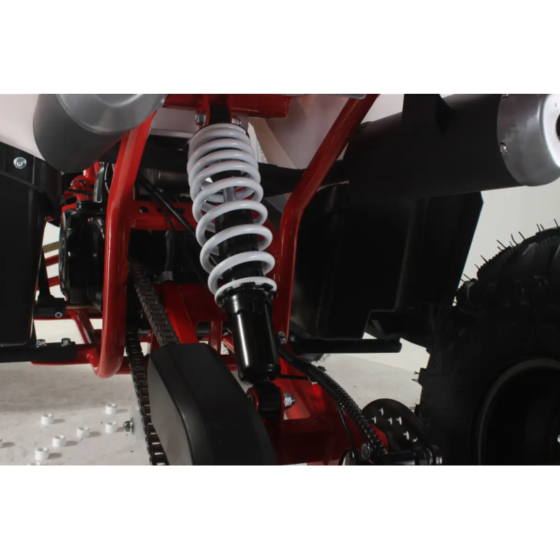 Квадроцикл Forte ATV125F (біло-червоний) (124596)