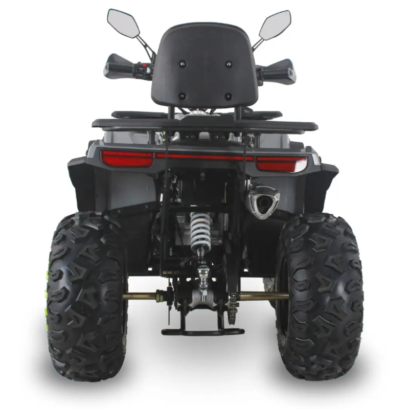 Квадроцикл Forte ATV200G (зелено-сірий) (133190)