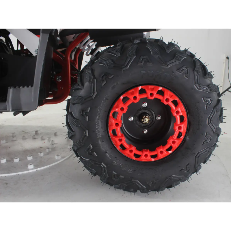 Квадроцикл Forte ATV125F (біло-червоний) (124596)