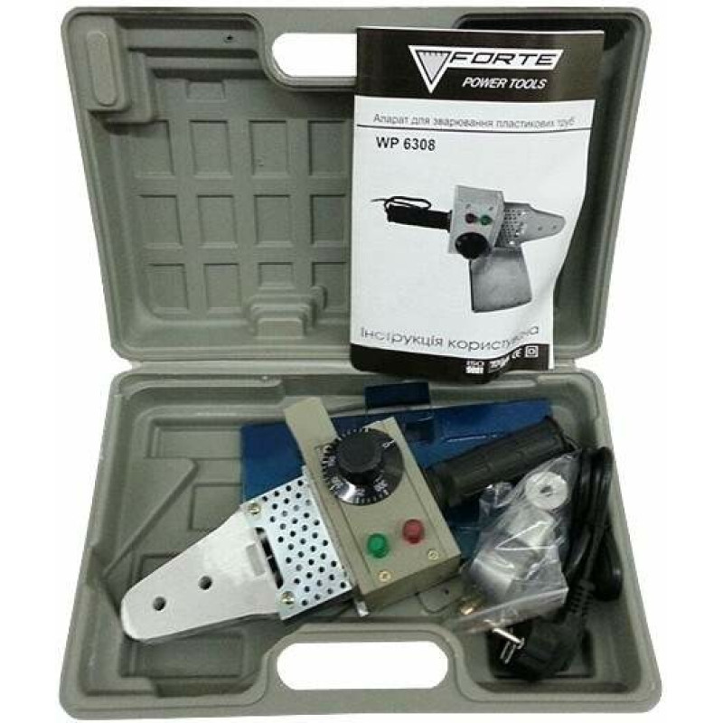 Паяльник для пластиковых труб FORTE WP6308