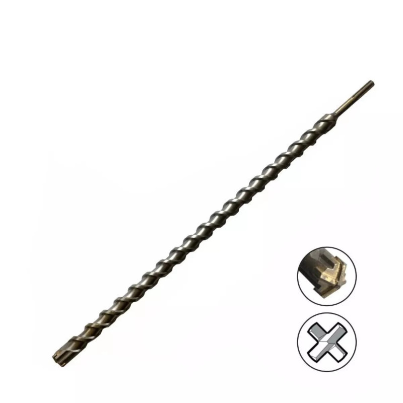 Бур Haisser SDS-Max Industrial 45x1000 мм (116478)