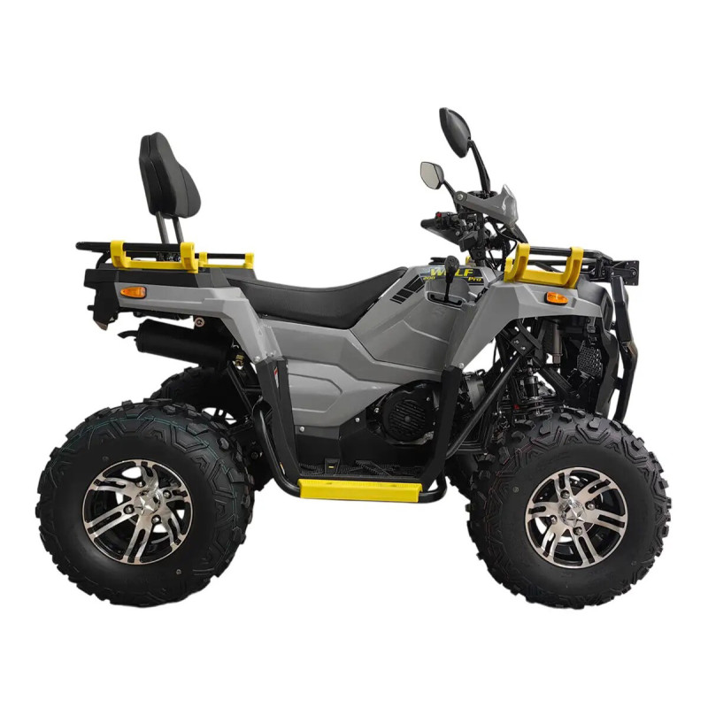 Квадроцикл Mikilon WOLF 200 PRO (сірий) (145494)