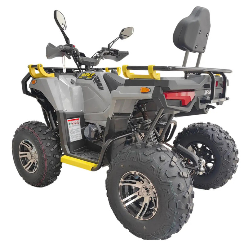 Квадроцикл Mikilon WOLF 200 PRO (сірий) (145494)
