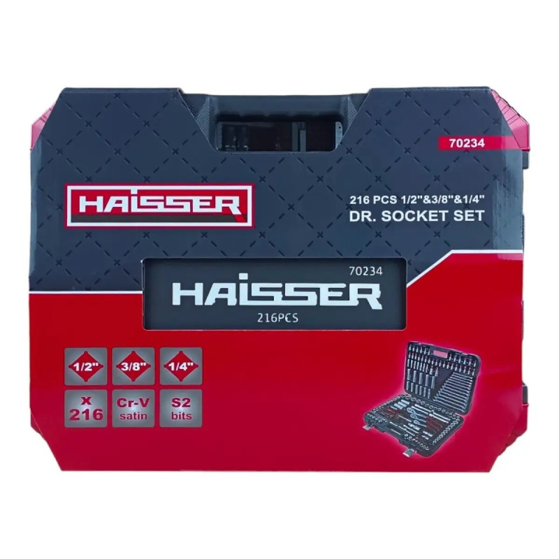 Набір інструментів Haisser 216 шт. (70234)