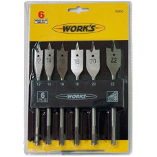 Набір свердел Work's W602, по дереву 6 шт