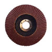 Круг пелюстковий плоский Werk 125х22.2 мм, P80, Т27 (35218)