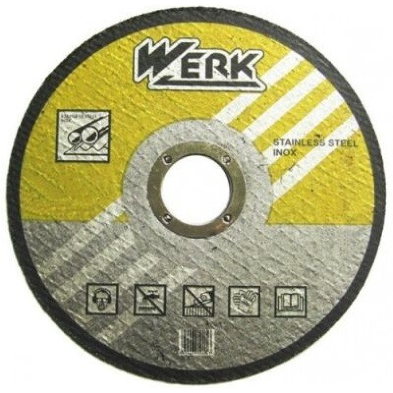 Круг отрезной по металлу WERK 230х2,0х22,23мм (34012)
