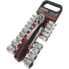 Набір насадок торцевих з тріскачкою Haisser 1/2 "20 шт. (70112)