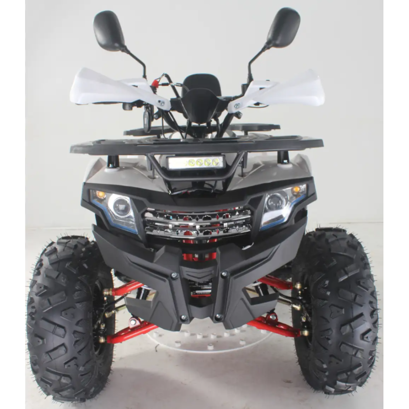Квадроцикл Forte ATV125F (бело-красный) (124596)
