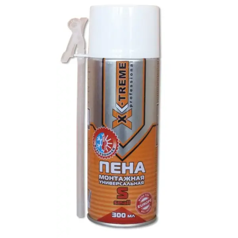 Пена монтажная многоцелеваяX-TREME S, 300 мл (60877)