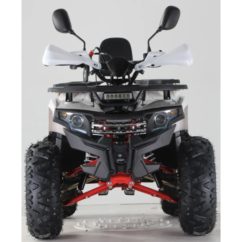 Квадроцикл Forte ATV125F (бело-красный) (124596)