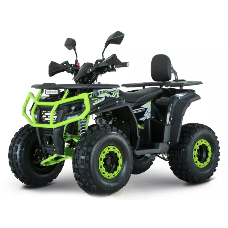 Электроквадроцикл Forte FFP1500 (черно-зеленый)