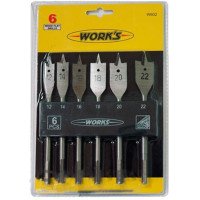 Набор сверл Work's W602, по дереву 6 шт