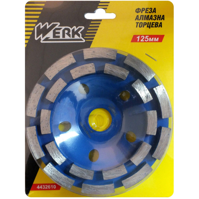 Фреза алмазная торцевая Werk 125x22.23 (71111)