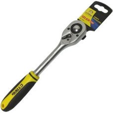Ключ-тріскачка Сталь 3/8 "72 зуба з підвіскою (70032)