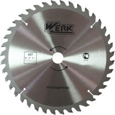 Диск пильный Werk 125х22,23 40 зуб. по дереву