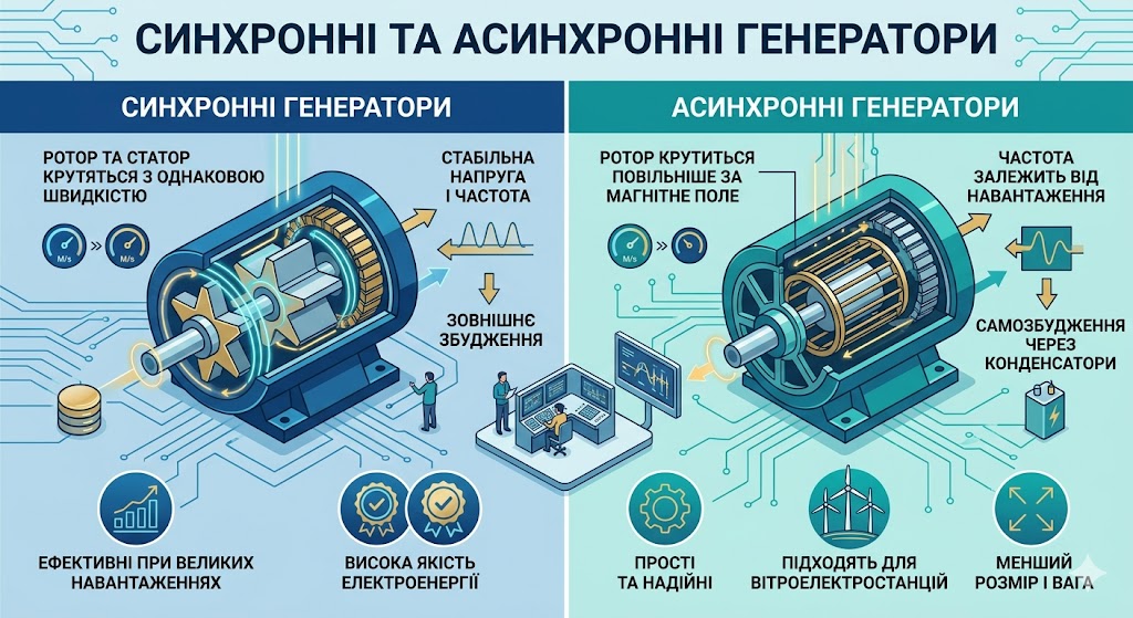 Традиційні (Синхронні та Асинхронні)
